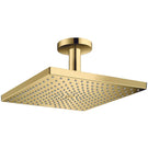 hansgrohe-raindance-e-polished-gold-optic-300-1jet-overhead-shower-
