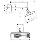 hansgrohe-raindance-e-240-air-240mm-chrome-shower-with-shower-arm-