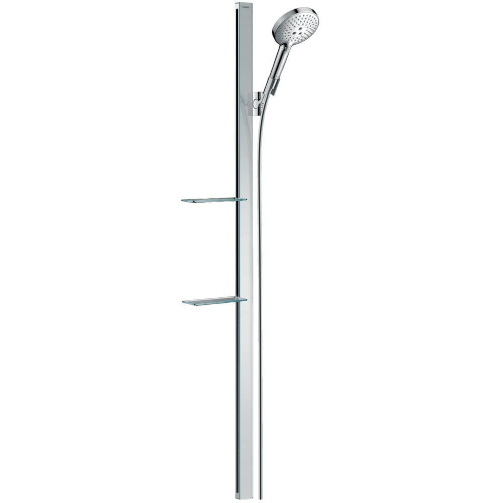 Hansgrohe Raindance Select S Chrome 120 3 Jet Shower Set With Shower Rail 150cm