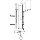 hansgrohe-raindance-select-s-chrome-120-3jet-shower-set-with-shower-rail-150cm-