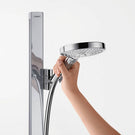 hansgrohe-raindance-select-s-chrome-120-3jet-shower-set-with-unicae-shower-rail-90cm-