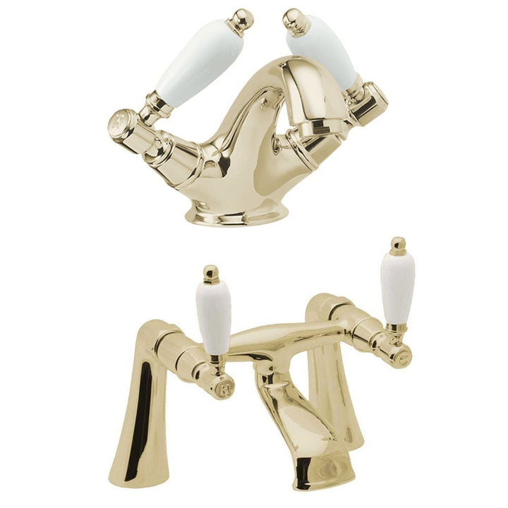 deva-georgian-gold-bath--basin-mixer-taps-pack-set-