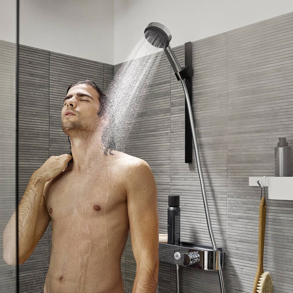 Hansgrohe Pulsify Select 105 3 Jet Activation EcoSmart Hand Shower