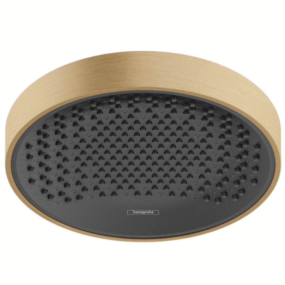 Hansgrohe Rainfinity 250 1 Jet Burshed Bronze Overhead Shower with 1/2" Connector