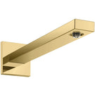 hansgrohe-390mm-square-polished-gold-optic-shower-arm-