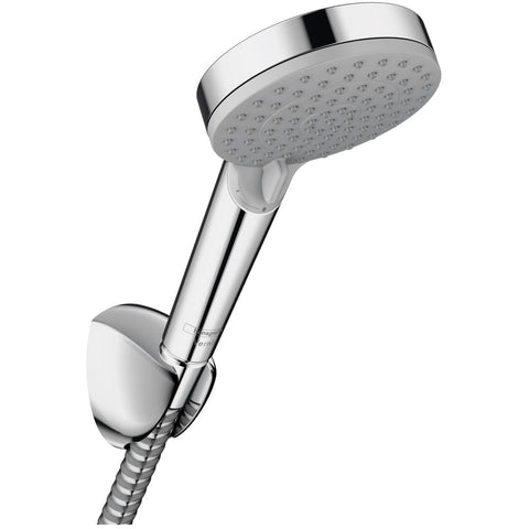 Hansgrohe Vernis Chrome Vario Blend Shower Holder Set EcoSmart with Hose 160cm