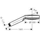 hansgrohe-crometta-100-whitechrome-hand-shower-1jet-ecosmart-9-lmin-