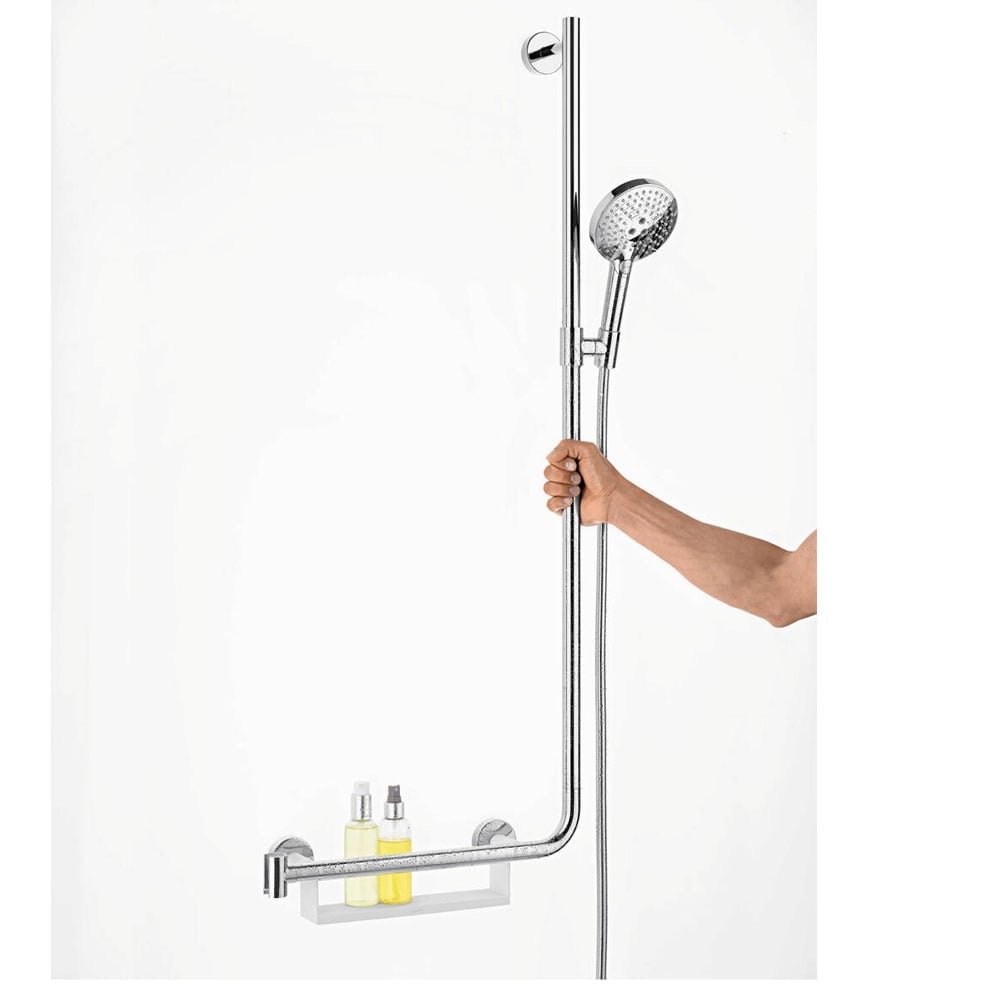 Hansgrohe Raindance Select S Chrome Shower Set 120 3 Jet With Shower Rail 110 cm