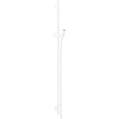 hansgrohe-unica-matt-white-shower-rail-s-puro-90cm-with-shower-hose-