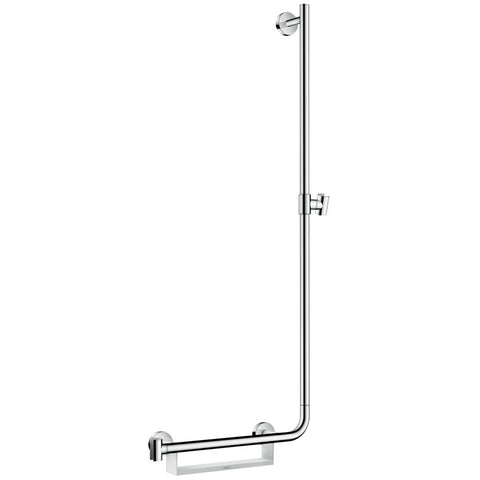 Hansgrohe Unica Chrome Shower Rail Comfort 110cm Right