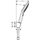 hansgrohe-raindance-select-e-chrome-120-3jet-shower-holder-set-with-hose-160cm-