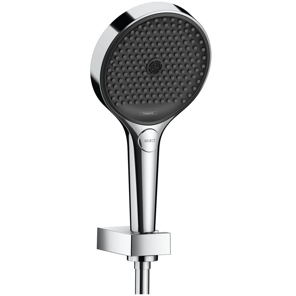 Hansgrohe Rainfinity 130 3 Jet Chrome Hand Shower Head & 1600mm Hose