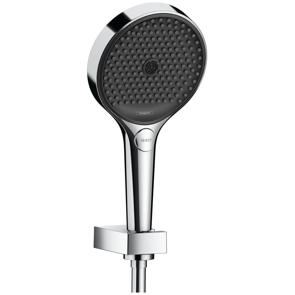 Hansgrohe Rainfinity 130 3 Jet Chrome Hand Shower Head & 1250mm Hose