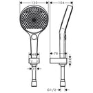 hansgrohe-rainfinity-130-3-jet-chrome-hand-shower-head--1250mm-hose-