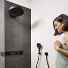 hansgrohe-rainfinity-130-3-jet-brushed-black-chrome-hand-shower-head-