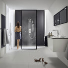 hansgrohe-pulsify-chrome-260-2jet-overhead-shower-with-wall-connector-