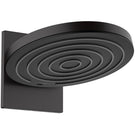 hansgrohe-pulsify-matt-black-260-2jet-overhead-shower-with-wall-connector-