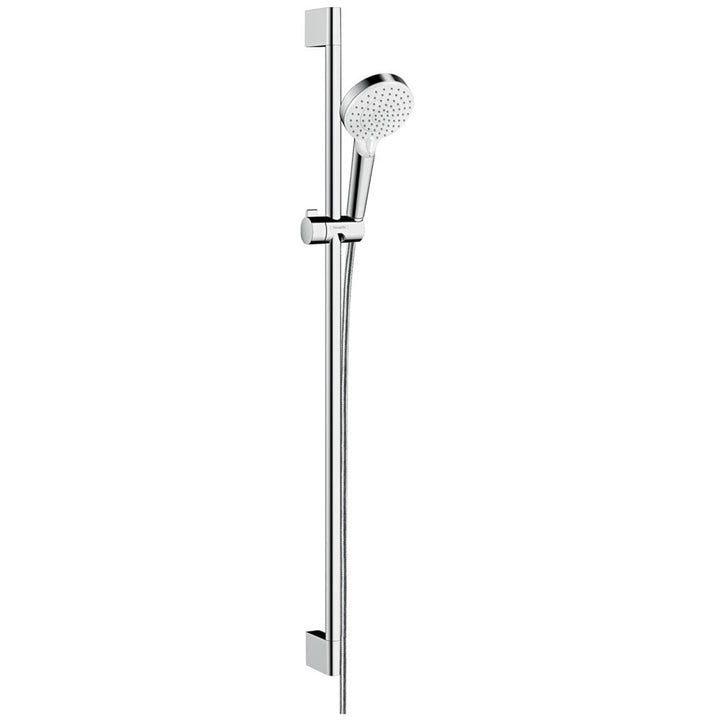 hansgrohe-crometta-whitechrome-shower-set-100-vario-ecosmart-9-lmin-rail-90cm-