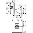 hansgrohe-pulsify-matt-white-wall-connector-for-overhead-shower-105-