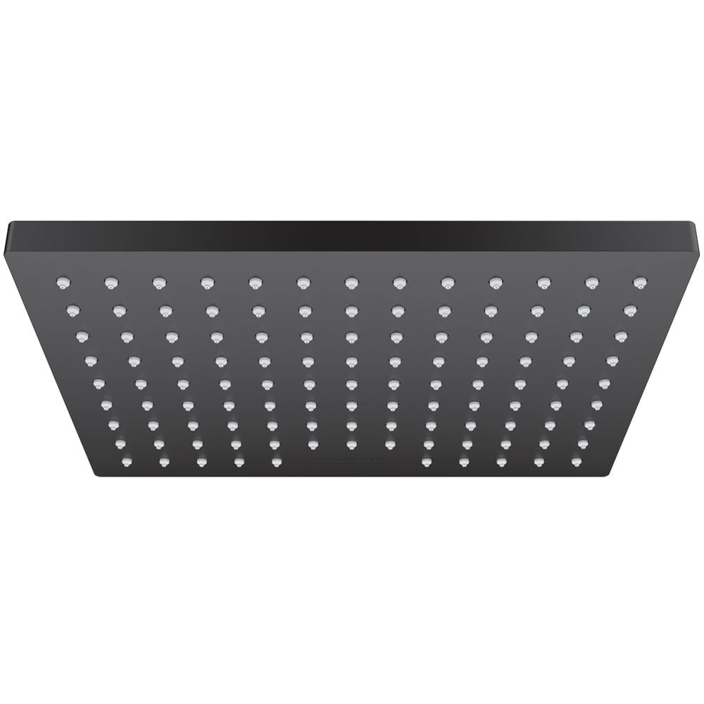 Hansgrohe Vernis Shape Matt Black 230 1 Jet EcoSmart Overhead Shower