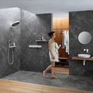 hansgrohe-rainfinity-500mm-wall-mounted-chrome--glass-shelf-outlet--holder-lh-