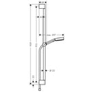 hansgrohe-pulsify-select-matt-white-105-3jet-relaxation-shower-set-with-bar-90cm-