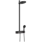 hansgrohe-pulsify-matt-black-260-2jet-thermostatic-showerpipe-with-showertablet-select-400-
