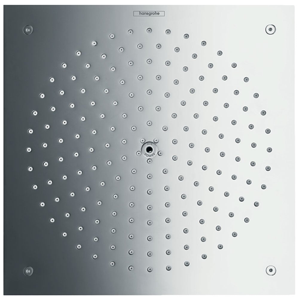 Grohe Rainshower Chrome Smartactive 310 Cube Head Shower Set Ceiling 142 mm - 26481000