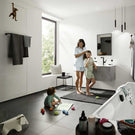 hansgrohe-addstoris-matt-black-double-bath-towel-rail-
