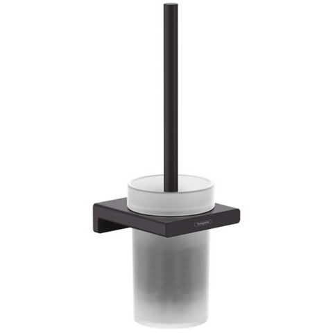 Hansgrohe AddStoris Wall Mounted Toilet Brush Holder with Stylish Modern Design