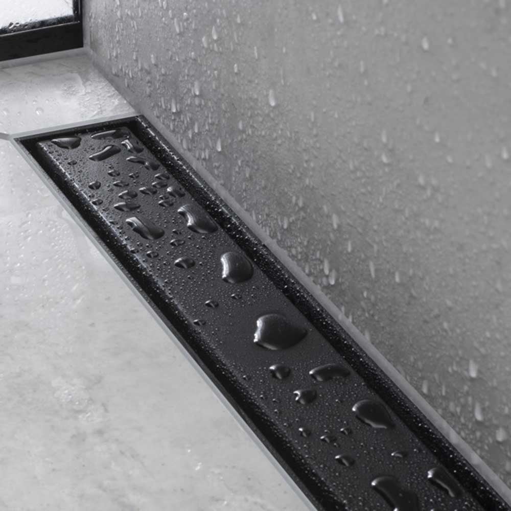 Hansgrohe RainDrain Match 1000 Adjustable Shower Drain Finish Set with Frame