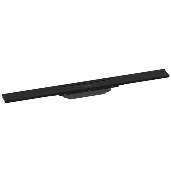 hansgrohe-raindrain-flex-matt-black-shower-drain-700mm-cuttable-finish-set-