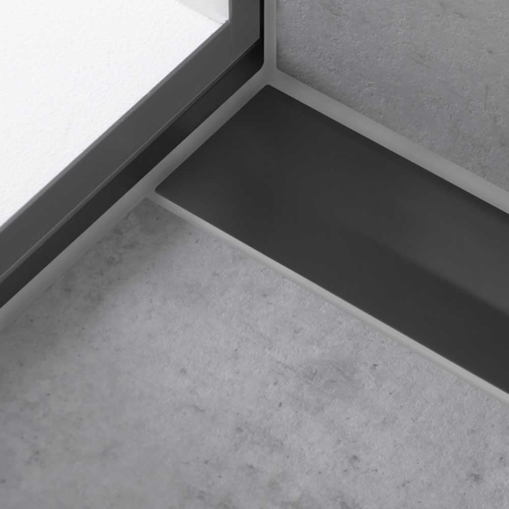 Hansgrohe RainDrain Flex 1200mm Cuttable Wall Mounted Shower Drain Finish Set