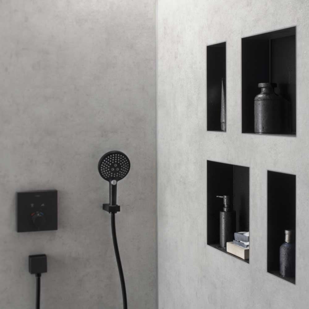 Hansgrohe XtraStoris Minimalistic Wall Niche with Open Frame and Frameless Design 300x150mm