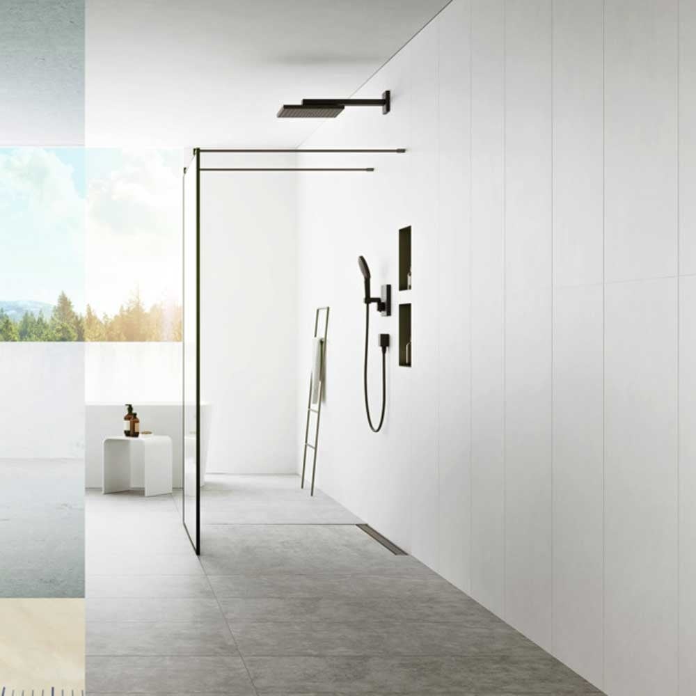 Hansgrohe XtraStoris Minimalistic Wall Niche with Open Frame and Frameless Design 300x150mm