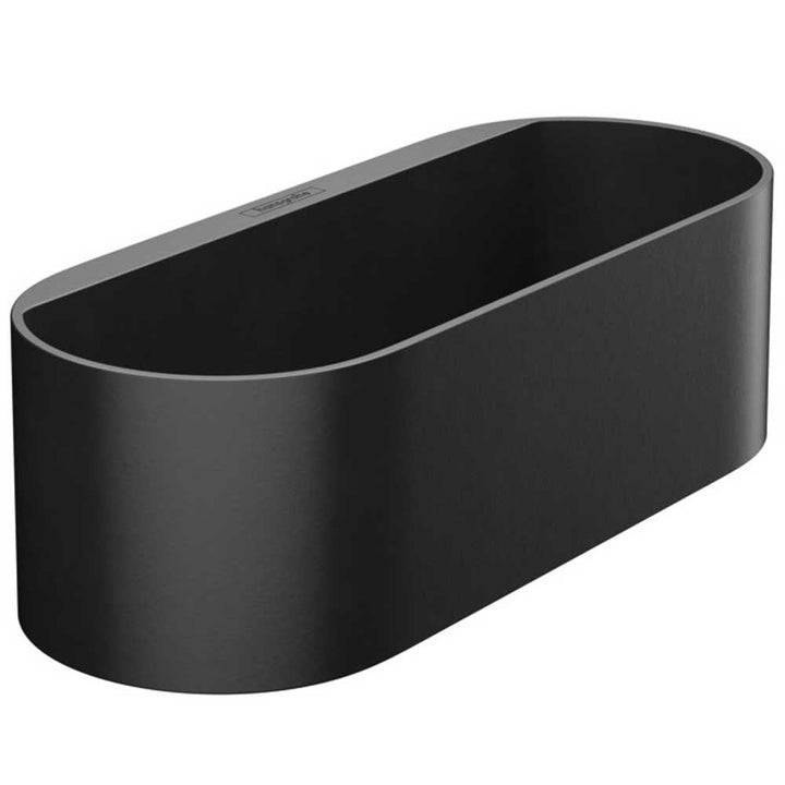 hansgrohe-wallstoris-matt-black-250x71mm-deep-storage-basket-