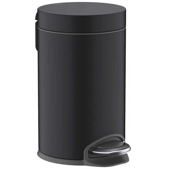 hansgrohe-addstoris-matt-black-free-standing-3l-pedal-bin-