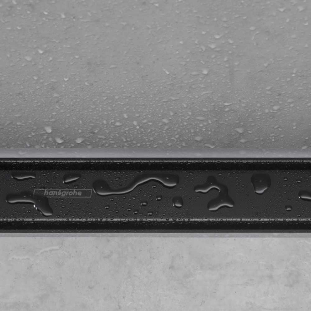 Hansgrohe RainDrain Match 800 Adjustable Shower Drain Finish Set with Frame