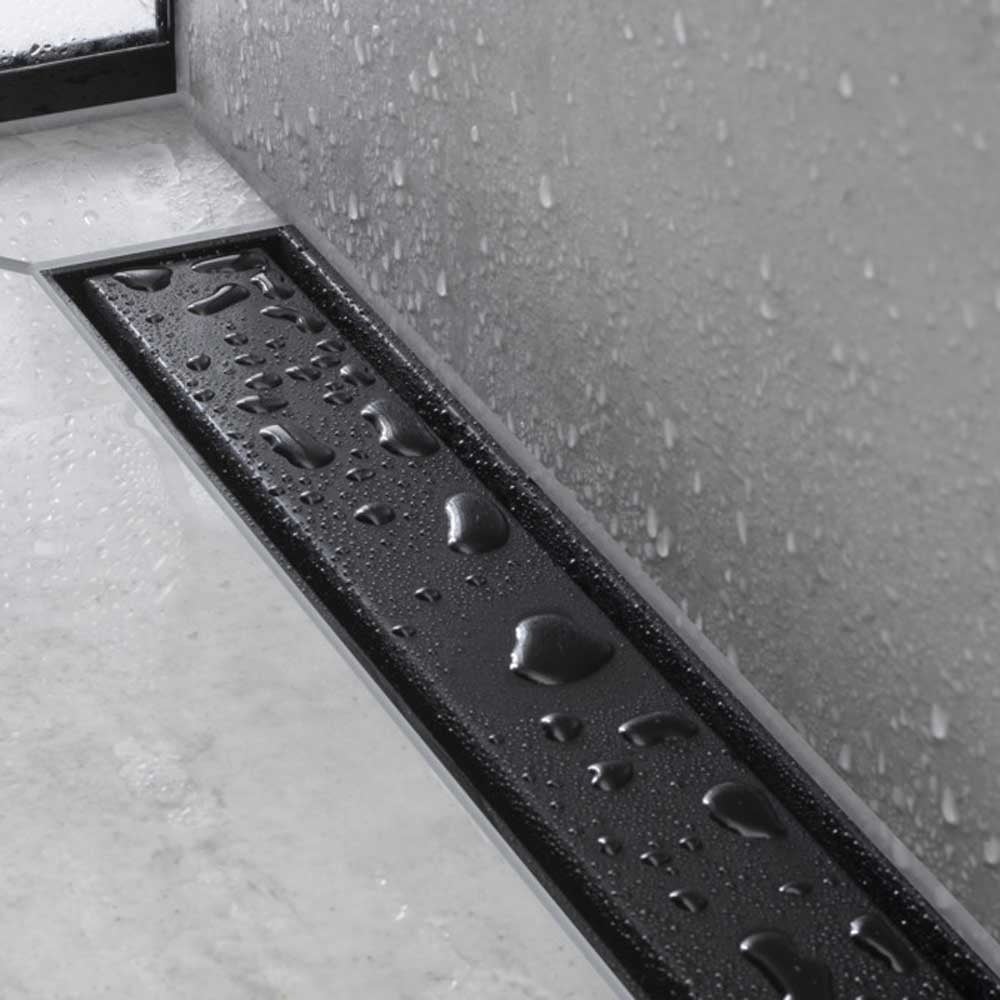 Hansgrohe RainDrain Match 800 Adjustable Shower Drain Finish Set with Frame