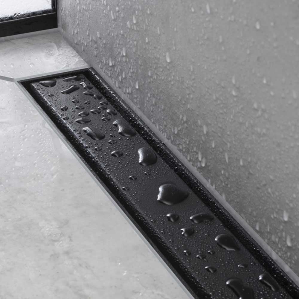 Hansgrohe RainDrain Match 900 Adjustable Shower Drain Finish Set with Frame