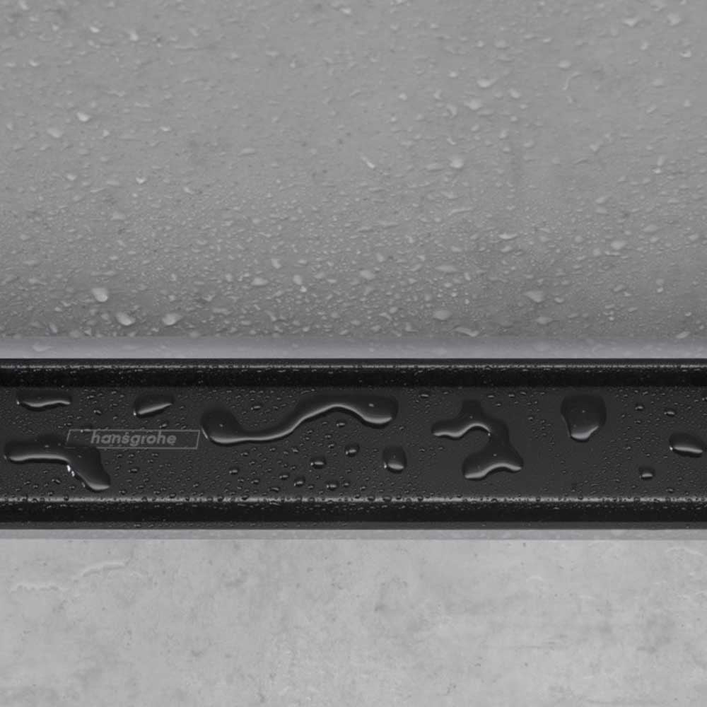 Hansgrohe RainDrain Match 900 Adjustable Shower Drain Finish Set with Frame