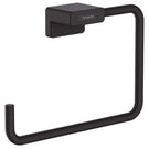 hansgrohe-addstoris-matt-black-wall-mounted-towel-ring-