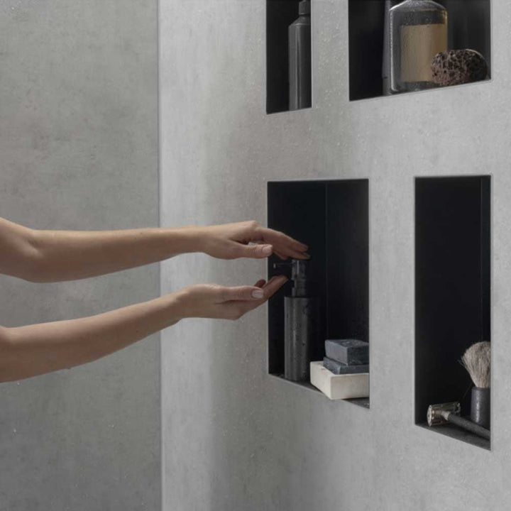hansgrohe-xtrastoris-minimalistic-matt-black-300x300mm-wall-niche--open-frame-