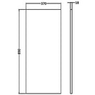 hudson-reed-fusion-gloss-grey-370x890-decorative-end-panel---off992-