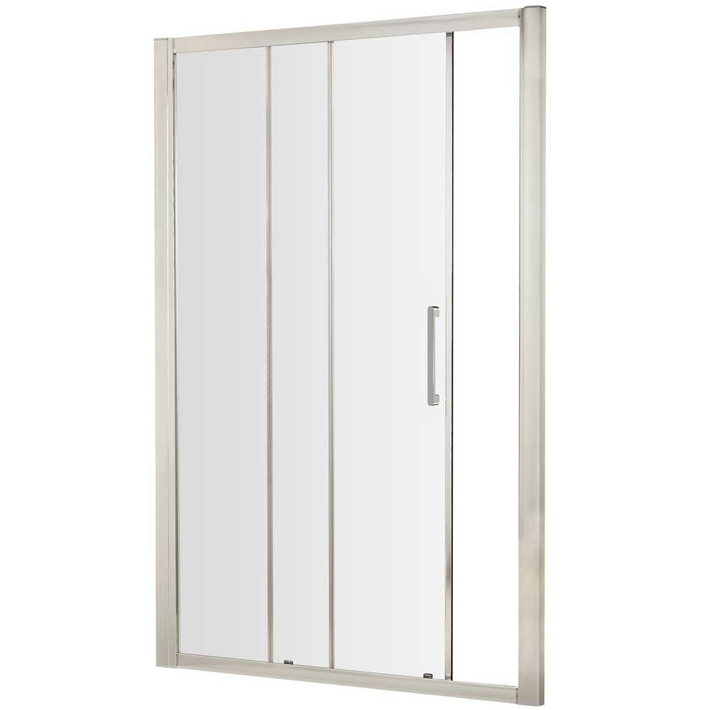 Hudson Reed Apex Chrome Wetroom Shower Sliding Door 1000mm M1000SSH4