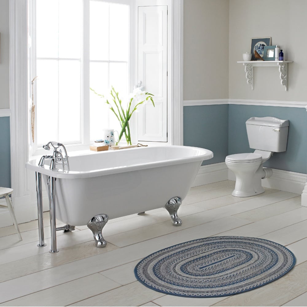 Hudson Reed Chancery White Close Coupled Toilet Pan & Cistern - CRT004