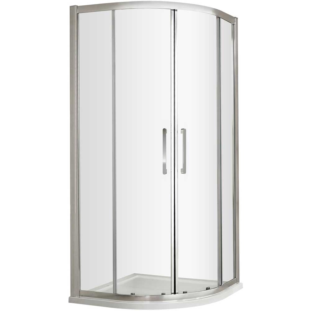 Hudson Reed Apex Chrome Quadrant Shower Enclosure 1000x1000mm