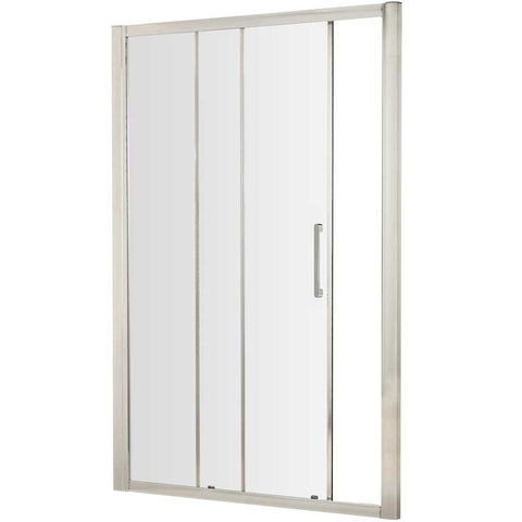 Hudson Reed Apex Chrome Wetroom Shower Sliding Door 1200mm M1200SSH4