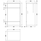 hudson-reed-fusion-charcoal-black-600mm-compact-wc-toilet-unit--top---cbi619a-