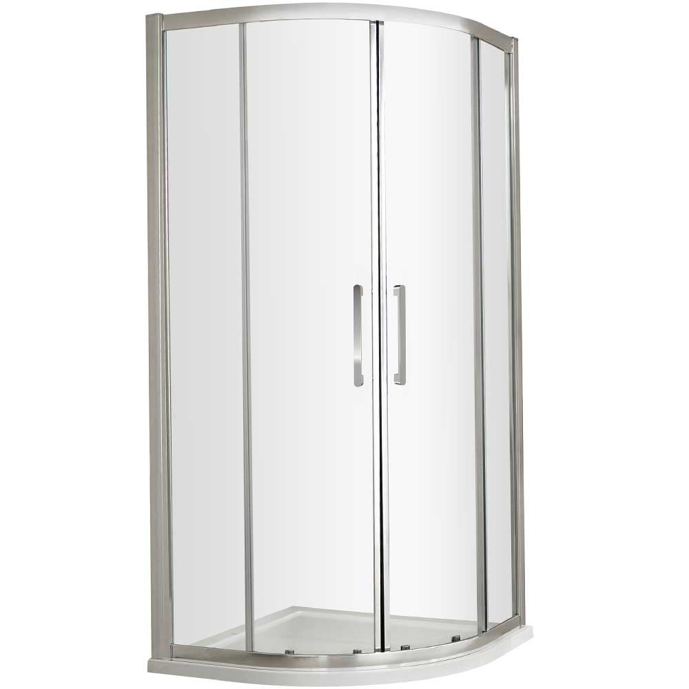 Hudson Reed Apex Chrome Quadrant Shower Enclosure 900x900mm